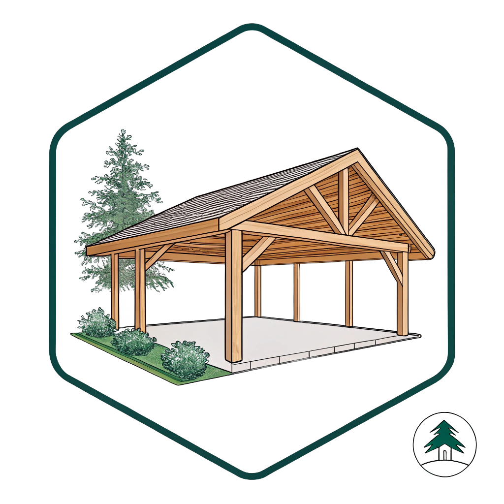 Carport bois pas cher